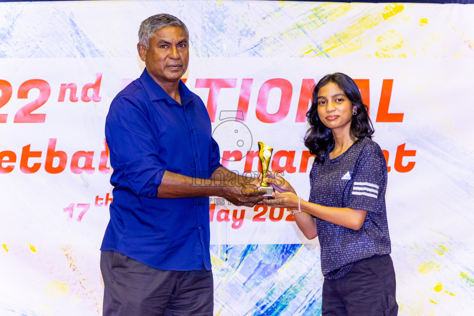 Closing ceremony of National Netball Tournament 2025 held in Social Center at Male', Maldives on Thursday, 29th May 2025. Photos: Nausham Waheed / images.mv