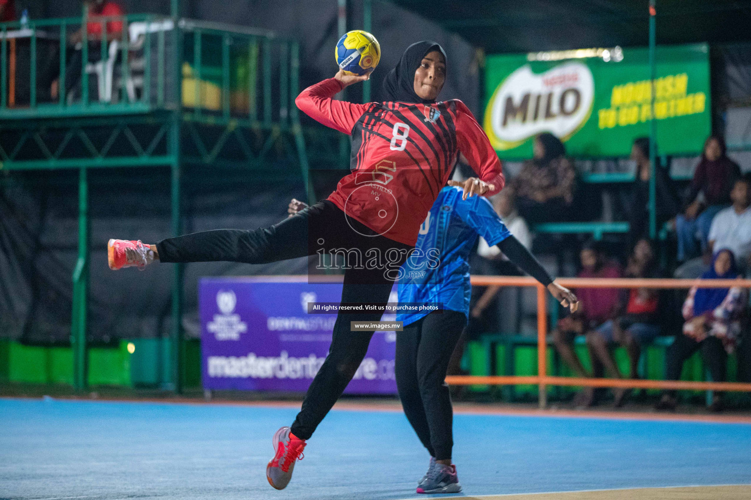 Day 2 of 6th MILO Handball Maldives Championship 2023, held in Handball ground, Male', Maldives on Friday, 21st May 2023 Photos: Nausham Waheed/ Images.mv