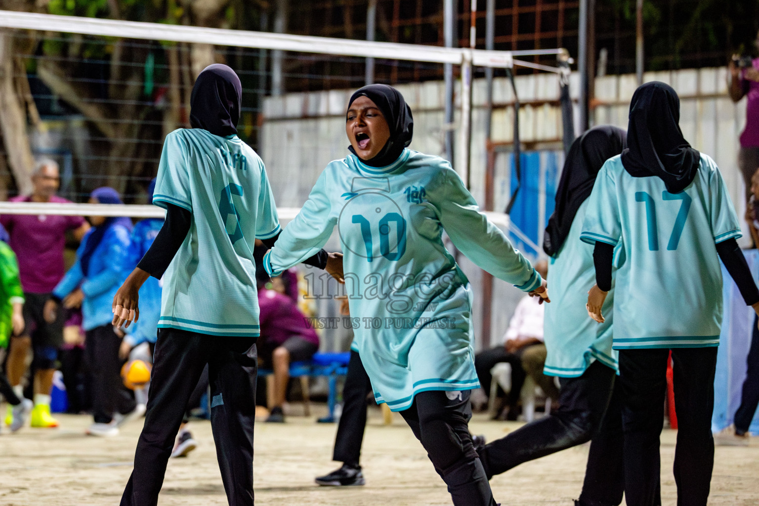 U19 Male and Atoll Girl's Finals in Day 9 of Interschool Volleyball Tournament 2024 was held in ABC Court at Male', Maldives on Saturday, 30th November 2024. Photos: Hassan Simah / images.mv