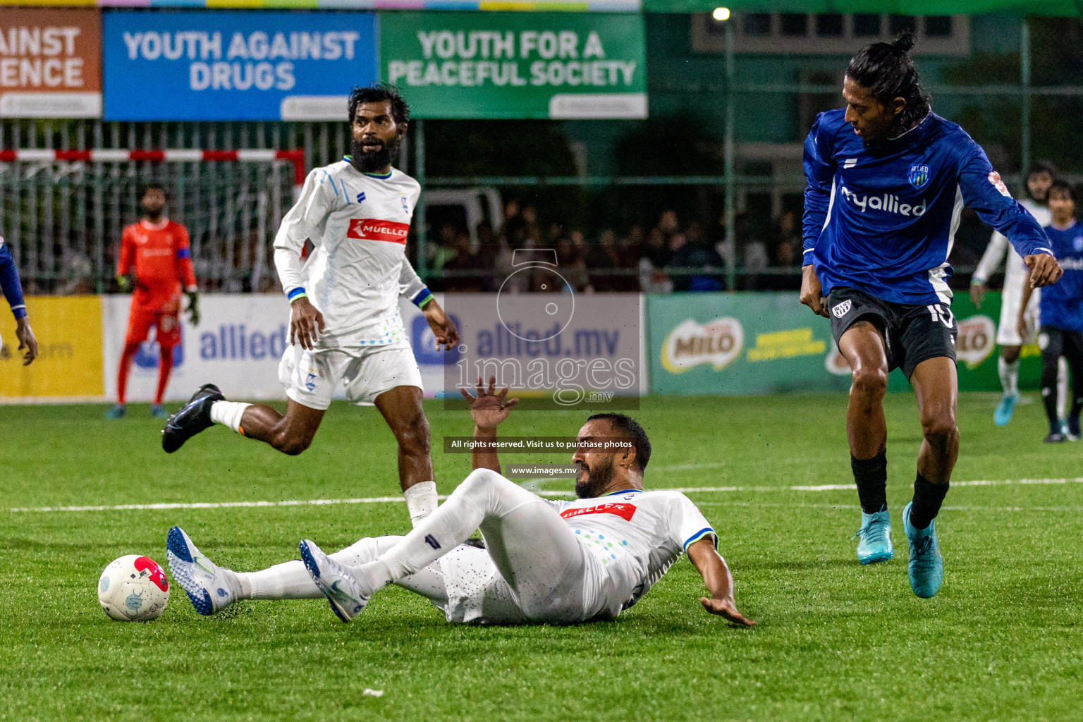 STO RC vs Team Allied in Club Maldives Cup 2022 was held in Hulhumale', Maldives on Sunday, 16th October 2022. Photos: Hassan Simah/ images.mv