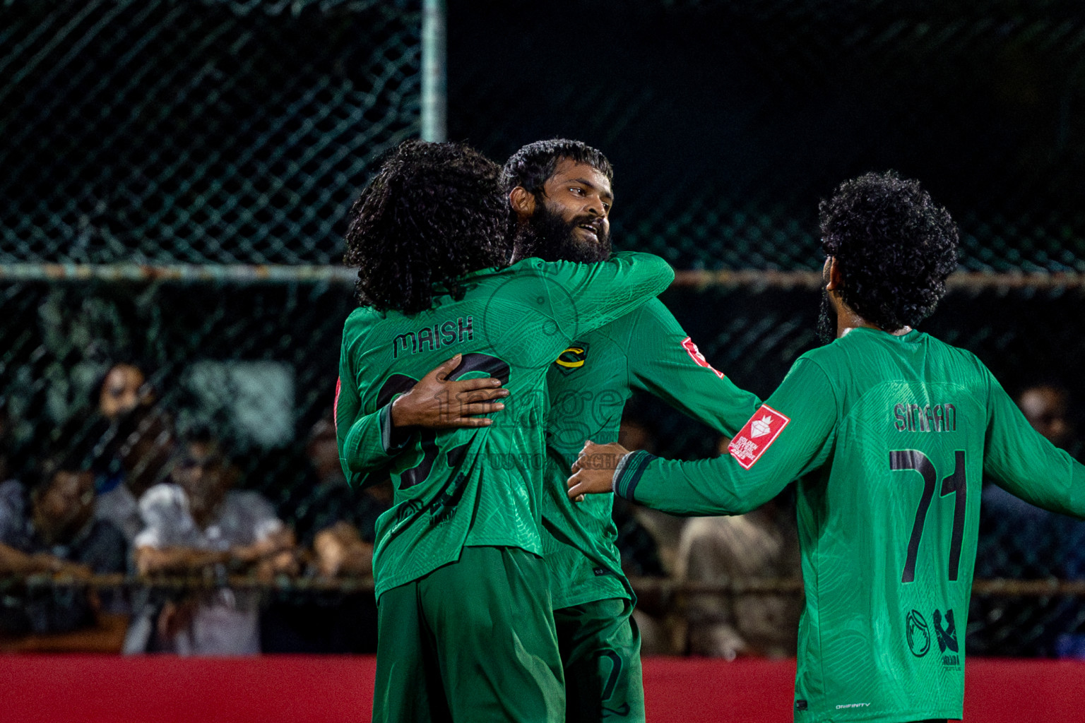 HA Vashafaru vs HDh Naivaadhoo in zone round on Day 31 of Golden Futsal Challenge 2025 was held on Tuesday , 4th February 2025, in Hulhumale', Maldives. Photos: Nausham Waheed / images.mv