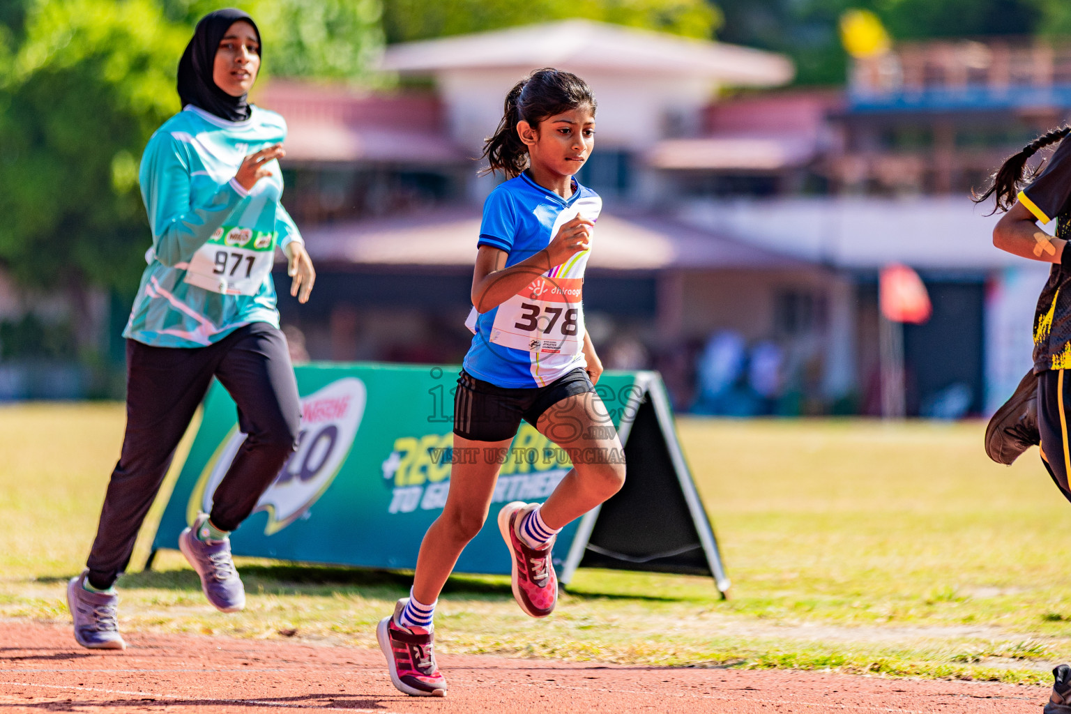 Day 3 of Inter-school Athletics Championship 2025 held in Ekuveni Synthetic Track, Male', Maldives on Wednesday, 08th October 2025. Photos by: Areef Adam / Images.mv