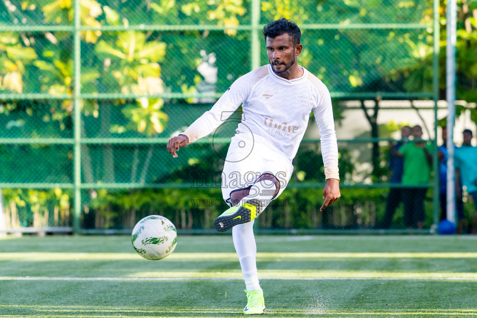 Ari Zone vs Dhaalu Zone in the Leg 1 of Resort Super League 2025 was held on Thursday, 3rd July 2025 in Conrad Maldives Rangali Island, Alif Dhaalu Atoll, Maldives. Photos: Nausham Waheed / images.mv