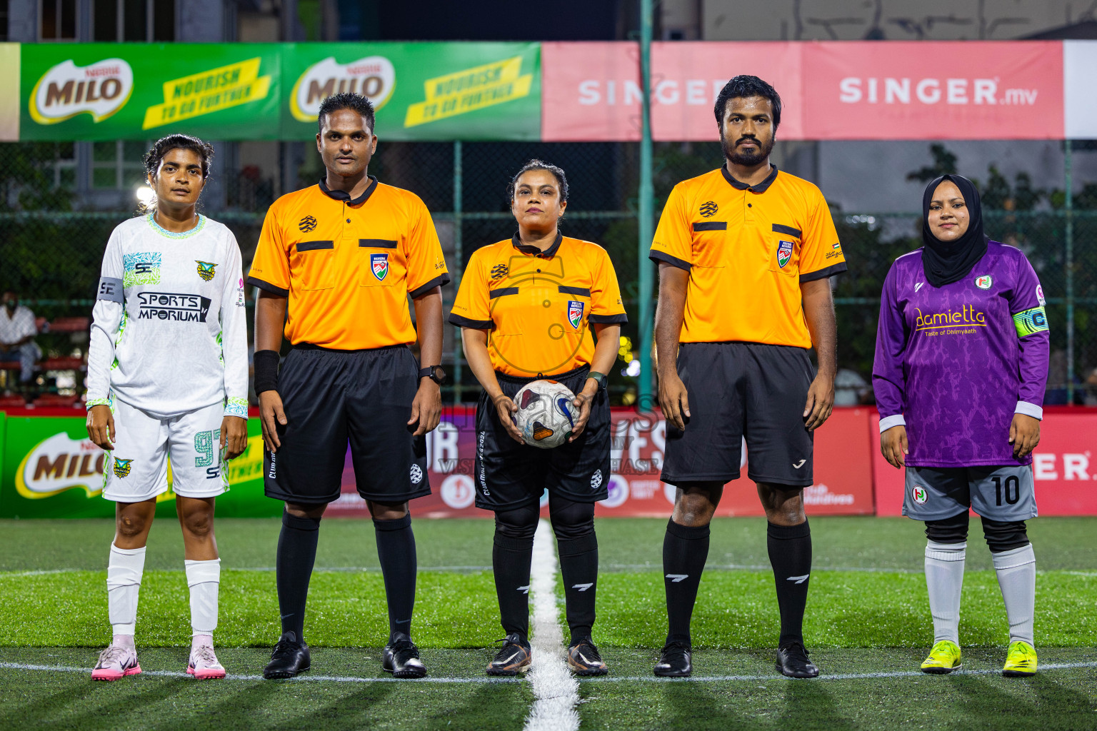 WAMCO vs HEALTH RC in Eighteen Thirty 2024 held in Rehendi Futsal Ground, Hulhumale', Maldives on Friday, 13th September 2024. Photos: Nausham Waheed / images.mv