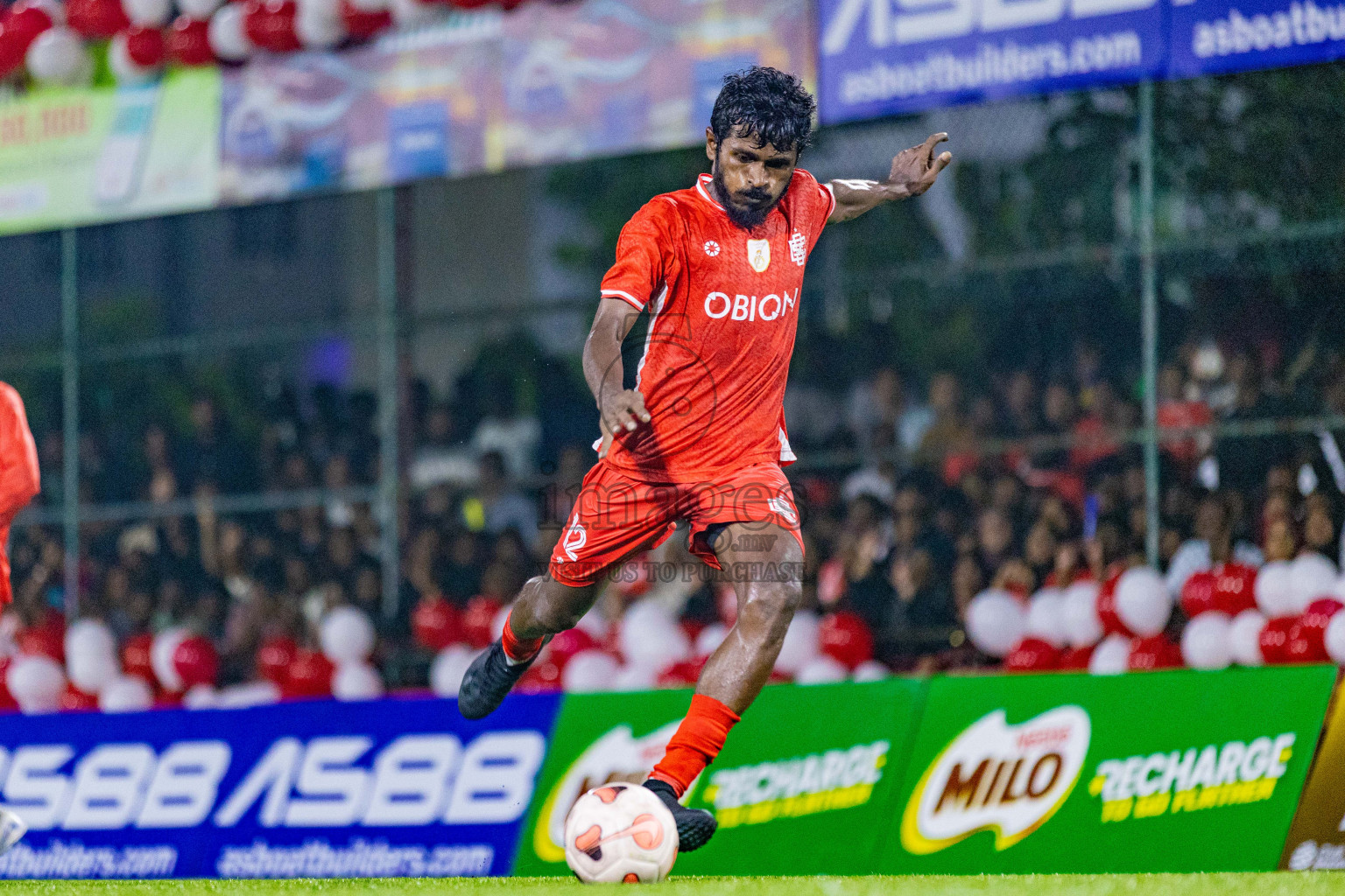 Road Recreation Club vs Club Combination SC Eydhafushi in Kings Cup Final of Club Maldives 2025 was held in Rehendhi Futsal Ground, Hulhumale', Maldives on Tuesday, 9th September 2025. Photos: Areef Adam / images.mv