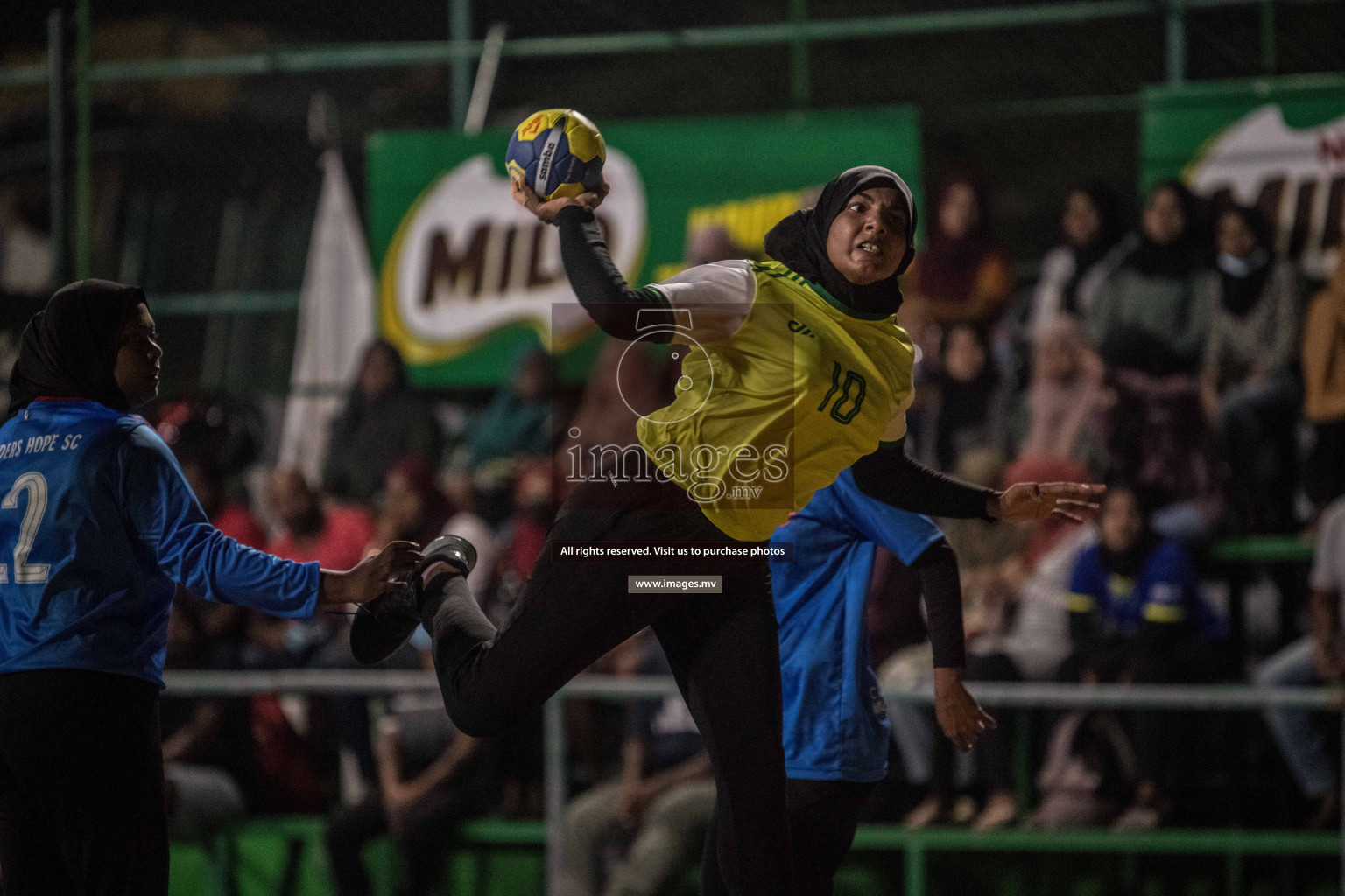 Milo 8th National Handball Tournament Day3, 17th December 2021, at Handball Ground, Male', Maldives. Photos by Nausham Waheed