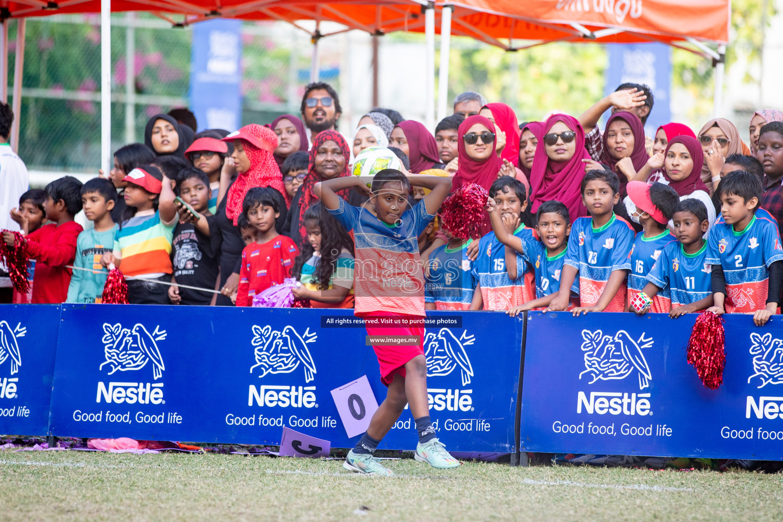 Finals & Closing Ceremony of Nestlé Kids Football Fiesta 2023 held in Male', Maldives on 25 February 2023