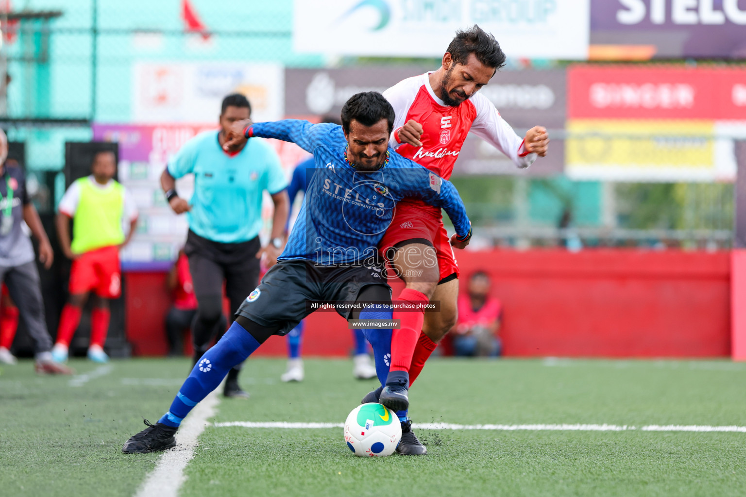 Stelco Club vs Maldivian in Club Maldives Cup 2023 held in Hulhumale, Maldives on 15 July 2023