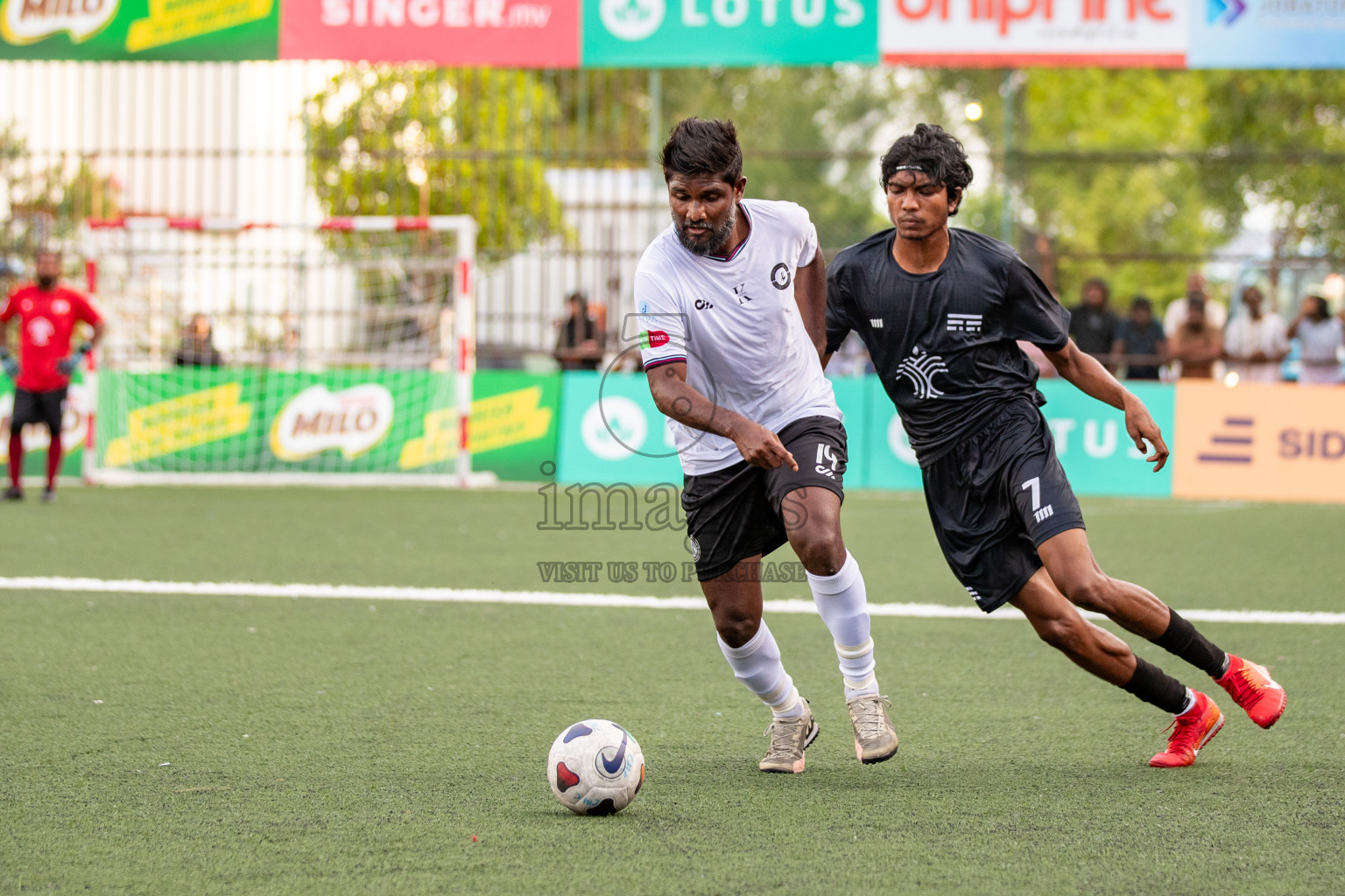 TRADENET VS KULHIVARU VUZARA CLUB in Club Maldives Classic 2024 held in Rehendi Futsal Ground, Hulhumale', Maldives on Friday, 6th September 2024. 
Photos: Hassan Simah / images.mv