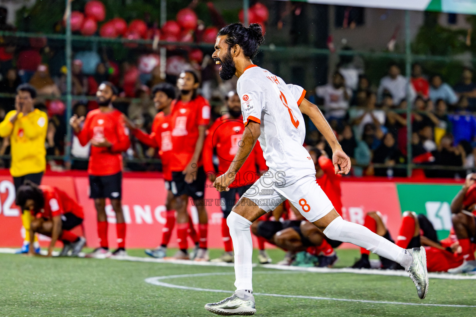 United BML vs Dhiraagu in Round of 16 of Club Maldives Cup 2024 held in Rehendi Futsal Ground, Hulhumale', Maldives on Tuesday, 8th October 2024. Photos: Nausham Waheed / images.mv