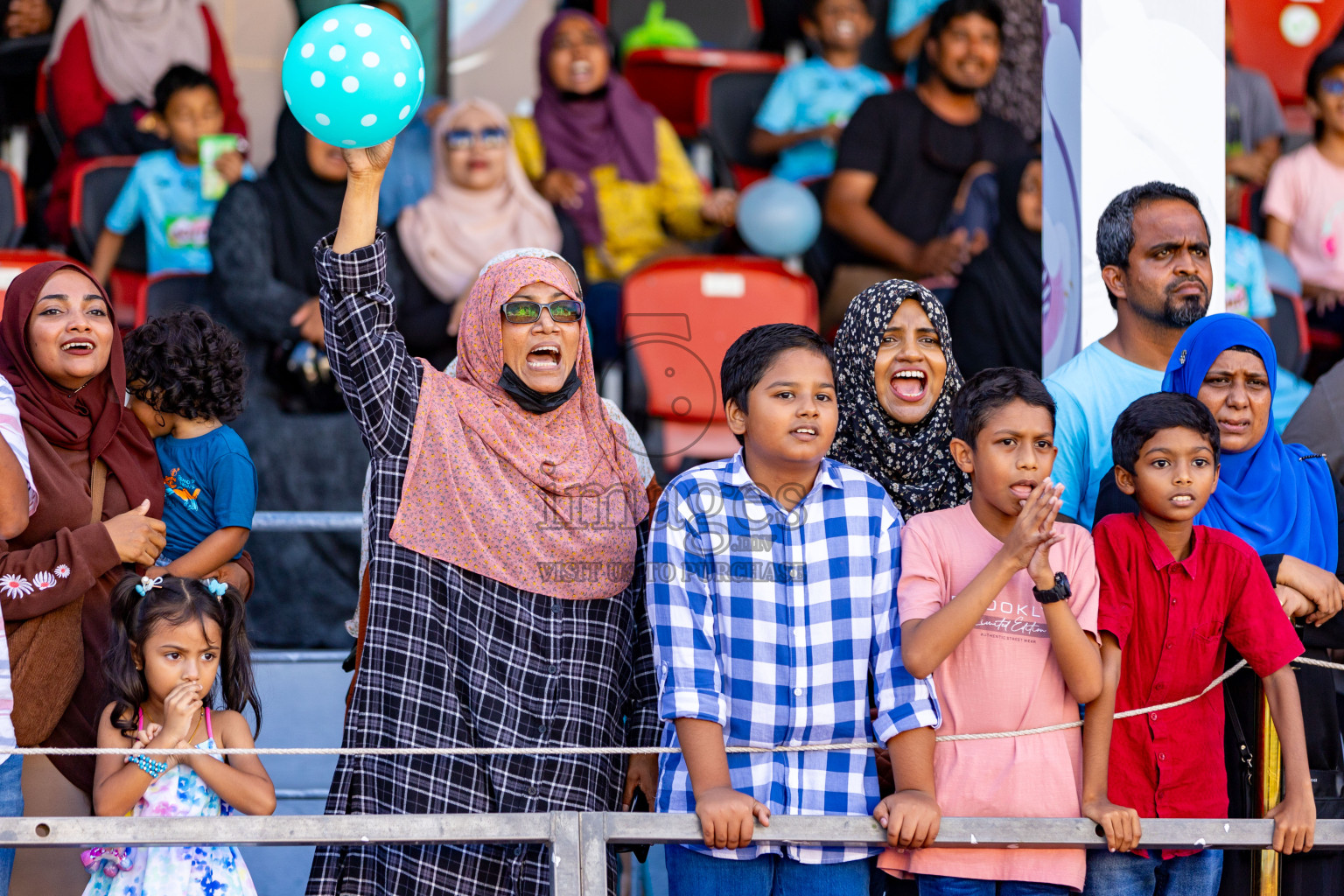 Day 2 of MILO Kids Football Fiesta was held at National Stadium in Male', Maldives on Saturday, 24th February 2024.