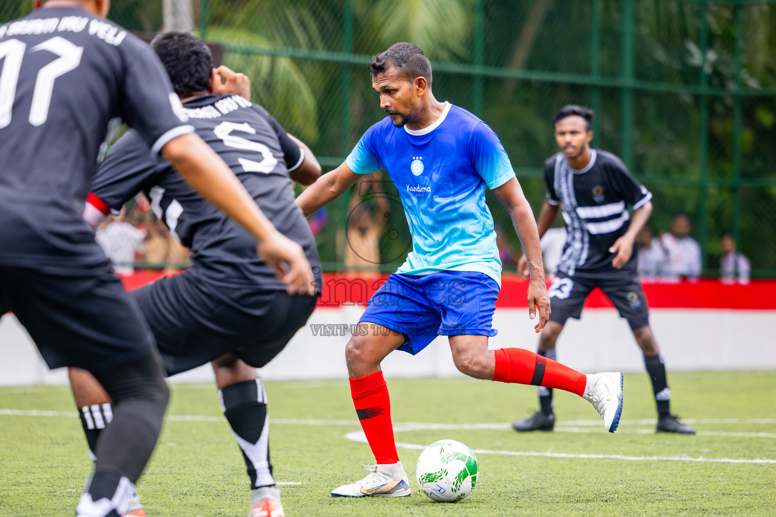 Iruveli vs Kandima in Day 5 of Resort League 2025 (Dhaalu Zone) was held on Monday, 19th May 2025 in Niyama Private island, Dhaalu Atoll, Maldives. Photos: Nausham Waheed / images.mv
