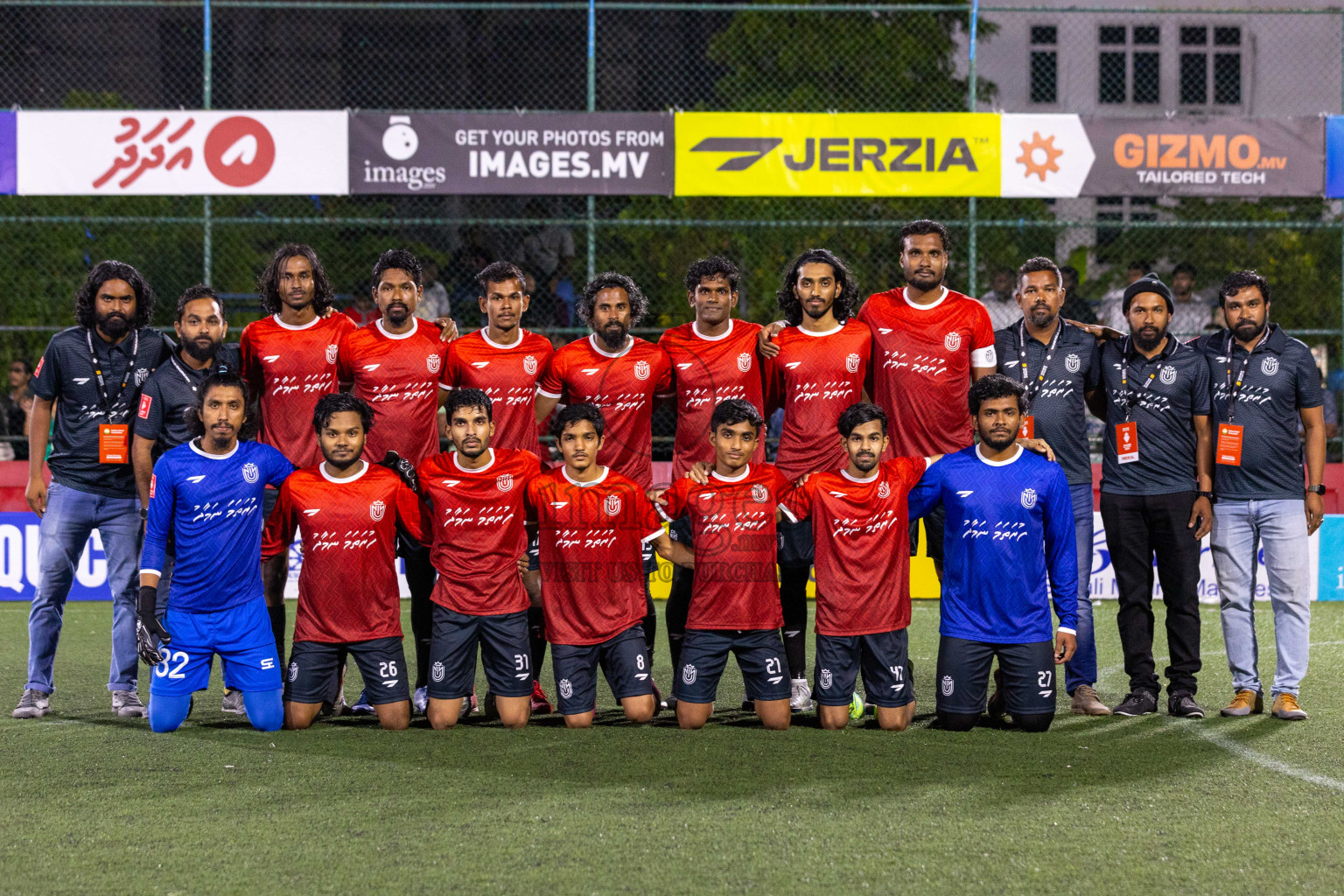 HDh Nolhivaran vs HDh Kumundhoo in Day 6 of Golden Futsal Challenge 2024 was held on Saturday, 20th January 2024, in Hulhumale', Maldives
Photos: Ismail Thoriq / images.mv