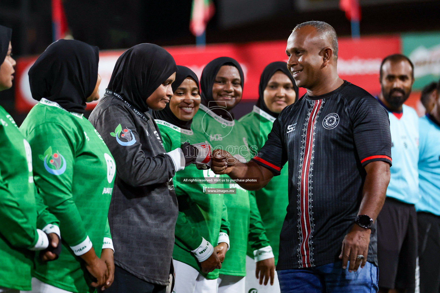 Hulhumale Hospital vs Prison RC in 18/30 Futsal Fiesta Classic 2023 held in Hulhumale, Maldives, on Monday, 17th July 2023 Photos: Nausham Waheed / images.mv