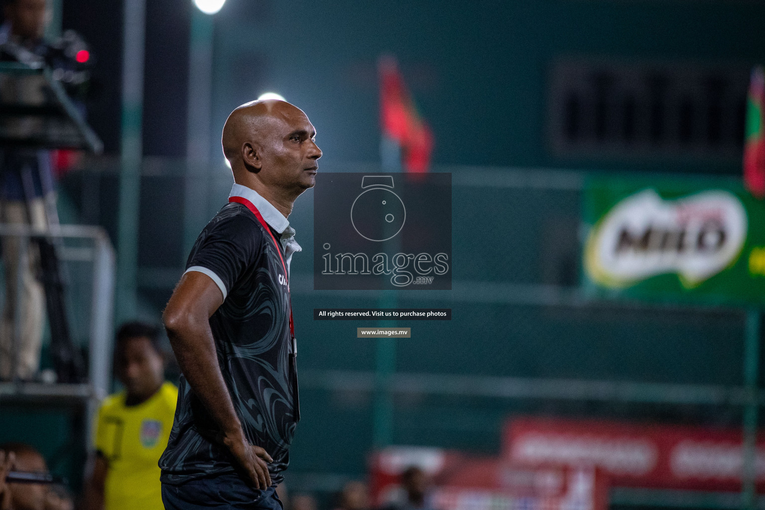 Team FSM vs Club HDC in the Quarter Finals of Club Maldives 2021 held at Hulhumale;, on 12th December 2021 Photos: Ismail Thoriq / images.mv