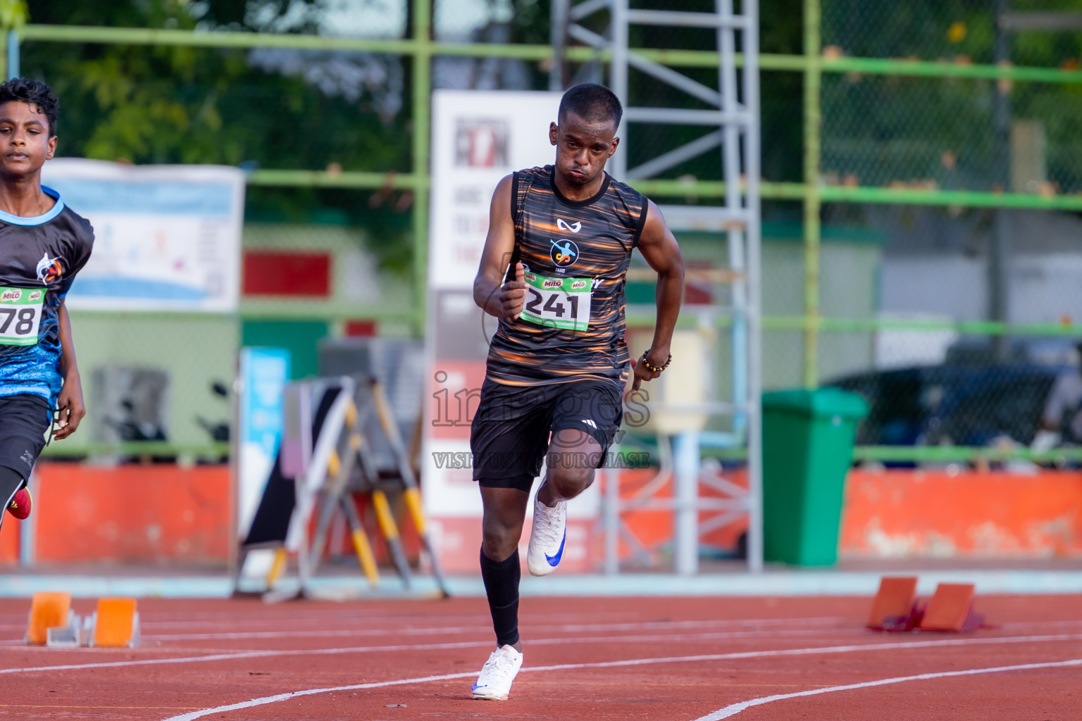 Day 1 of 12th Milo Association Championships was held in Ekuveni Track at Male', Maldives on Thursday, 24th April 2025. Photos: Nausham Waheed / images.mv