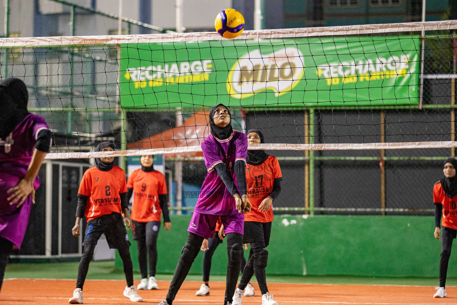 Milo National Junior Volleyball Championship 2025 Day 2 was held on Sunday, 23nd November 2025 at Ekuveni Turf Court Male', Maldives. Photos: Areef Adam / images.mv