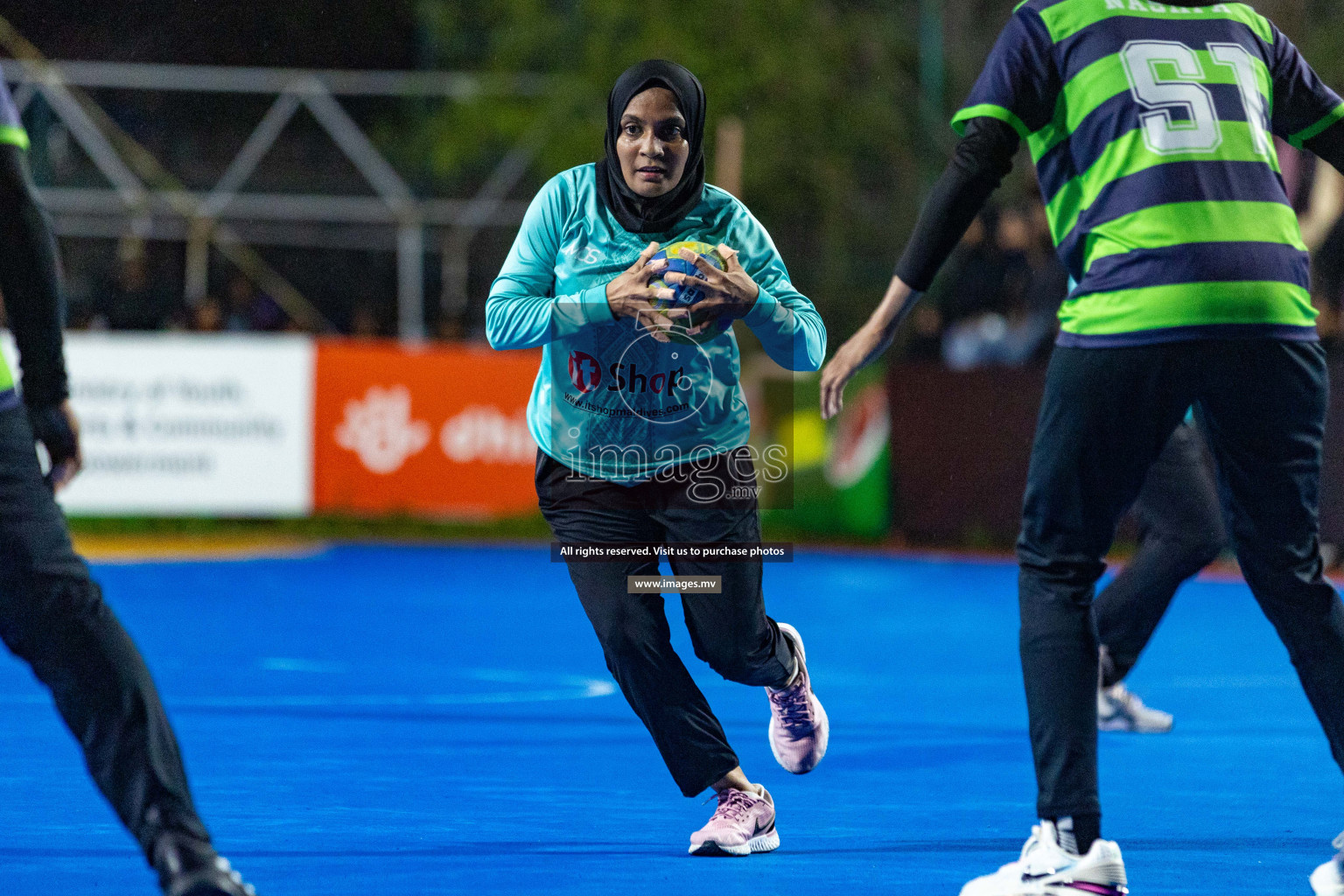 1st Division Final of 7th Inter-Office/Company Handball Tournament 2023, held in Handball ground, Male', Maldives on Monday, 24th October 2023 Photos: Nausham Waheed/ Images.mv