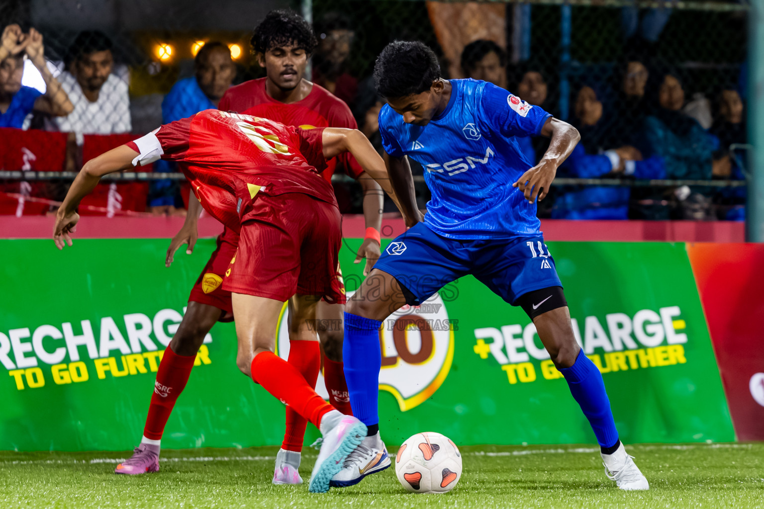 Maldivian vs FSM in Day 2 of Club Maldives Cup 2025 was held in Rehendi Futsal Ground, Hulhumale', Maldives on Monday, 29th September 2025. Photos: Nausham Waheed / images.mv