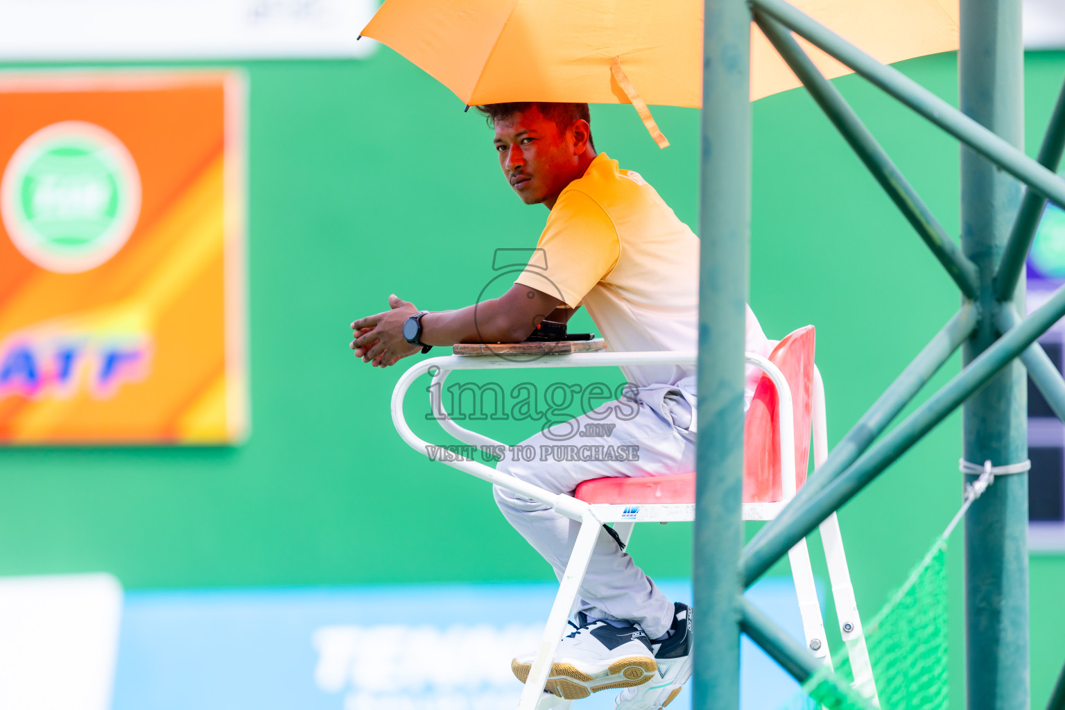 Day 9 of ATF Maldives Junior Open Tennis was held in Male' Tennis Court, Male', Maldives on Friday, 20th December 2024. Photos: Nausham Waheed/ images.mv