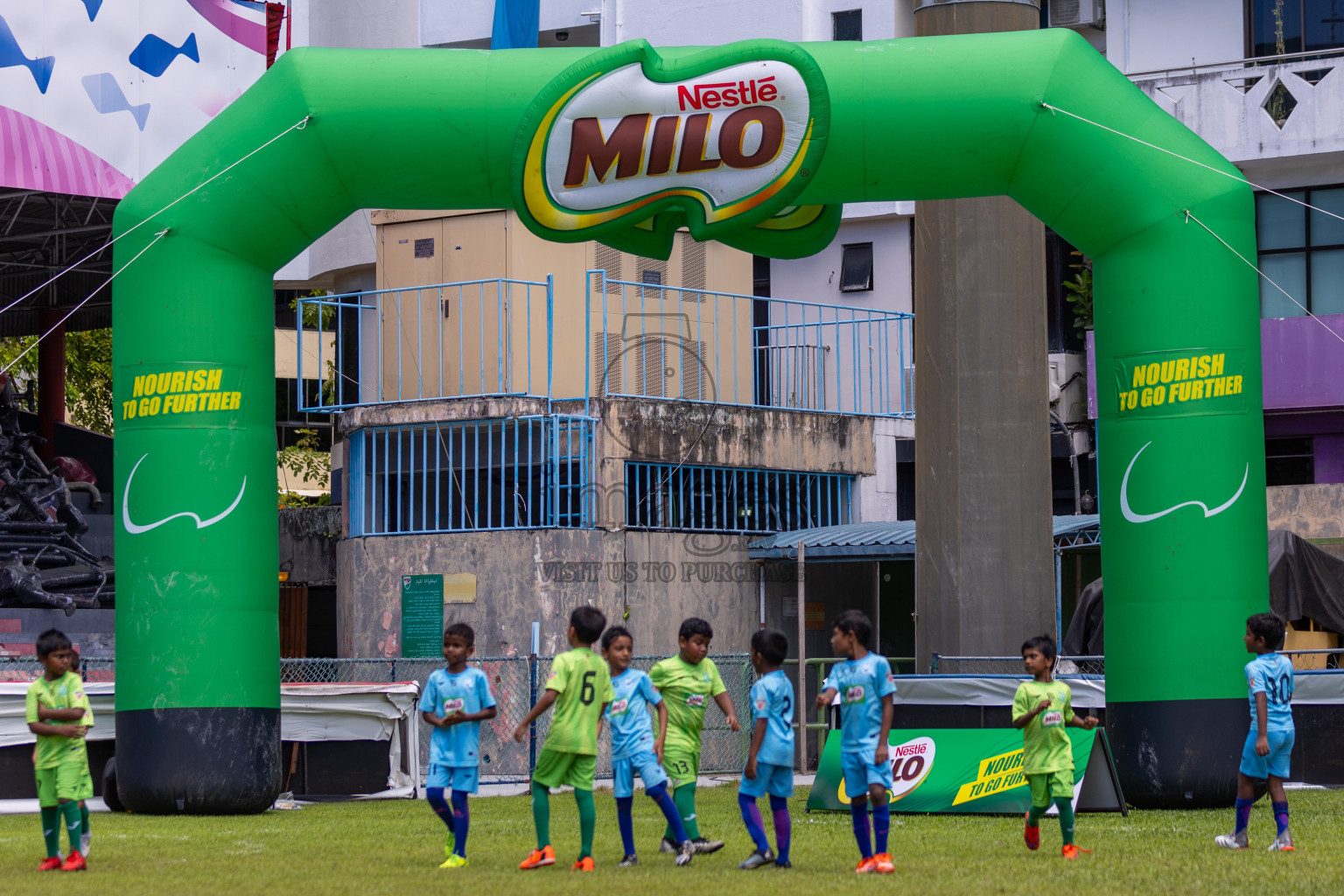 Day 2 of MILO Kids Football Fiesta was held at National Stadium in Male', Maldives on Saturday, 24th February 2024.