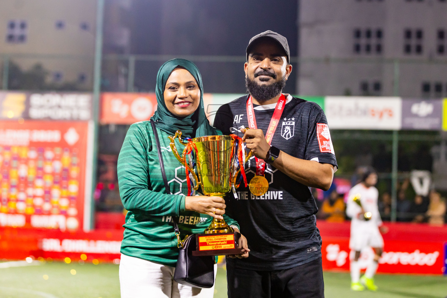 Th Thimarafushi vs Th Hirilandhoo in Thaa Atoll Finals Day 26 of Golden Futsal Challenge 2025 was held on Thursday , 30th January 2025, in Hulhumale', Maldives. Photos: Nausham Waheed / images.mv