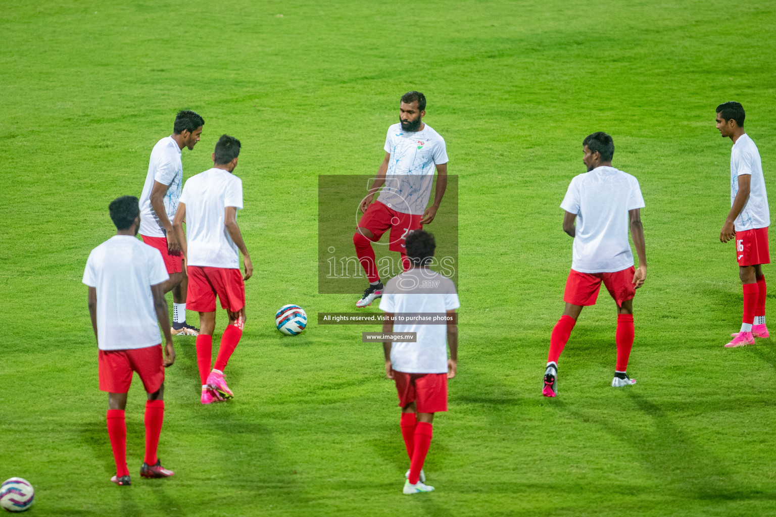 Maldives vs Bhutan in SAFF Championship 2023 held in Sree Kanteerava Stadium, Bengaluru, India, on Wednesday, 22nd June 2023. Photos: Nausham Waheed / images.mv