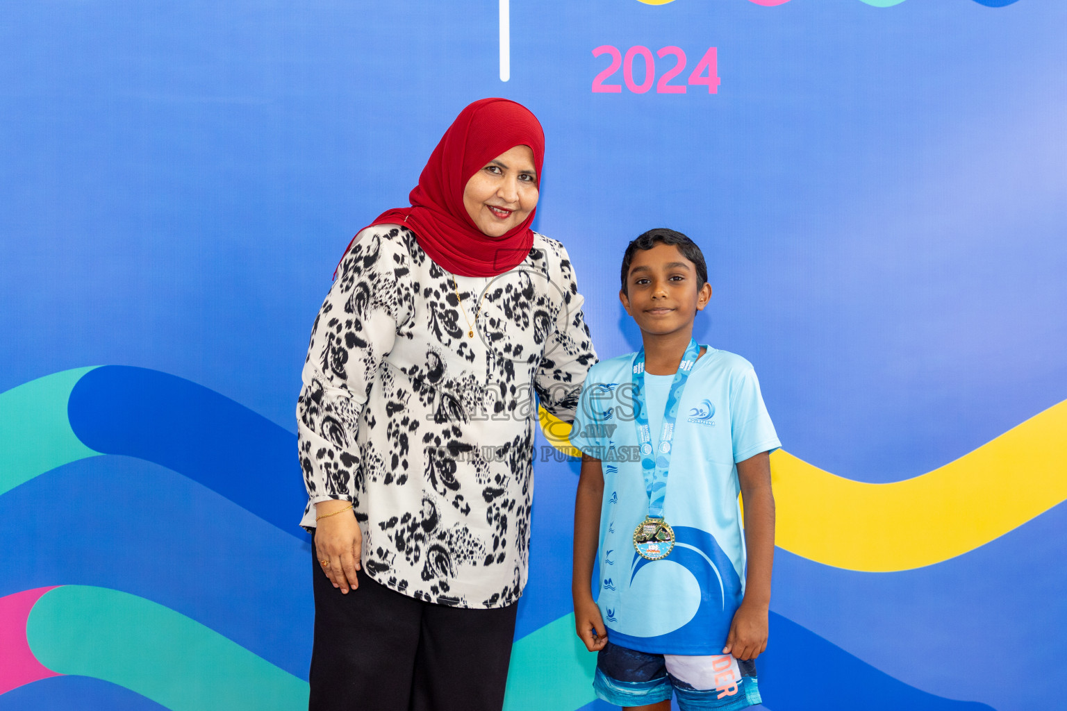 Closing of BML 5th National Swimming Kids Festival 2024 held in Hulhumale', Maldives on Saturday, 23rd November 2024.
Photos: Ismail Thoriq / images.mv