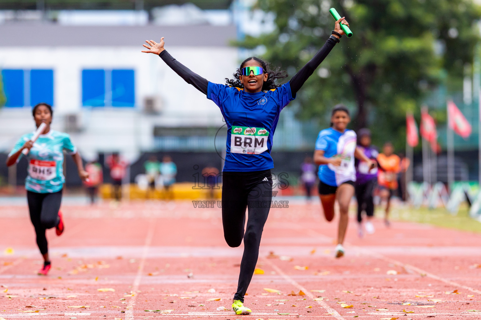 Day 6 of Inter-school Athletics Championship 2025 held in Ekuveni Synthetic Track, Male', Maldives on Sunday, 12th October 2025. Photos by: Nausham Waheed / Images.mv