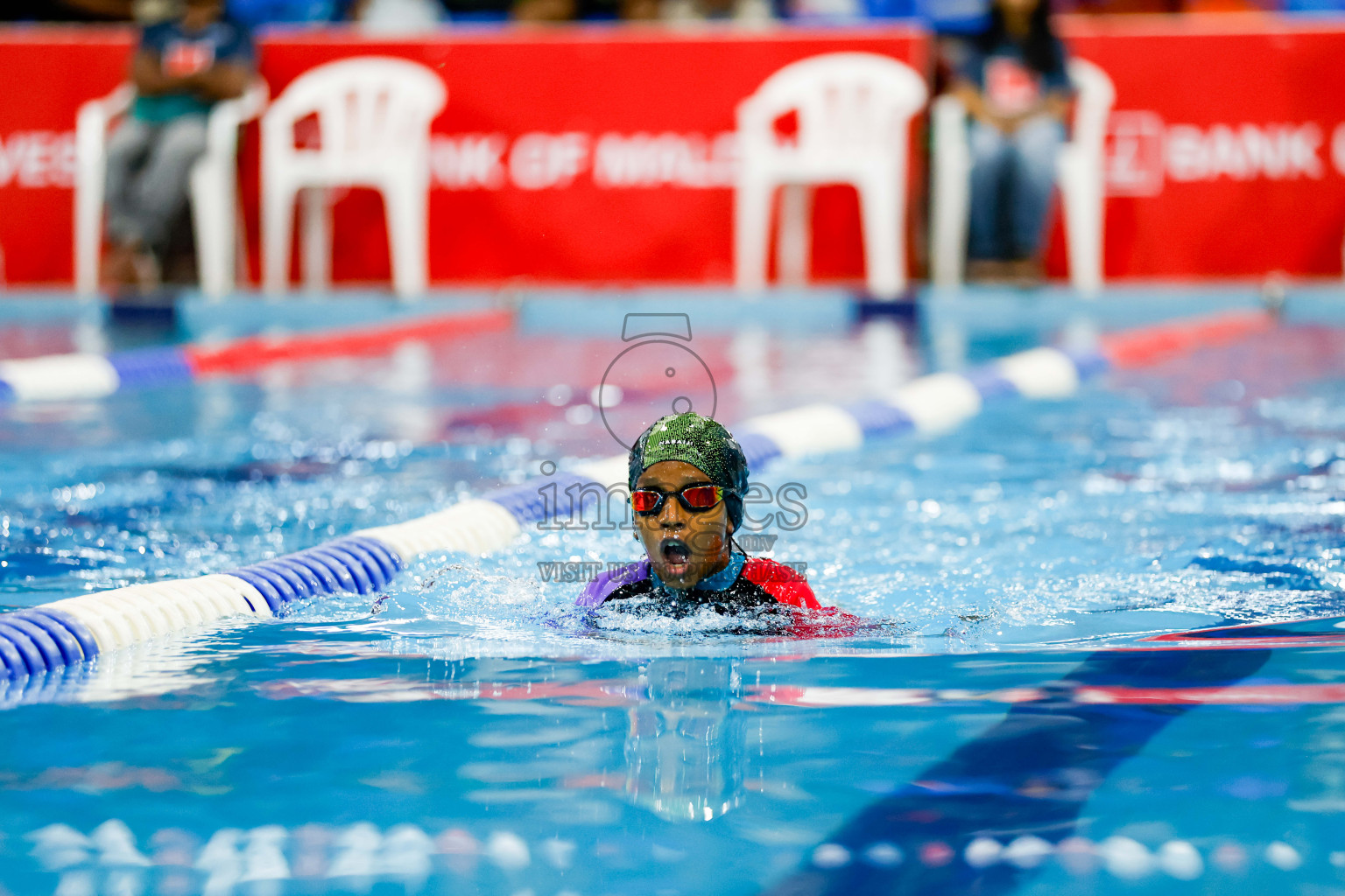 Day 1 of BML 6th National Kids Swimming Kids Festival 2025 held in Hulhumale', Maldives on Monday, 3rd November 2024. Photos: Hassan Simah / images.mv