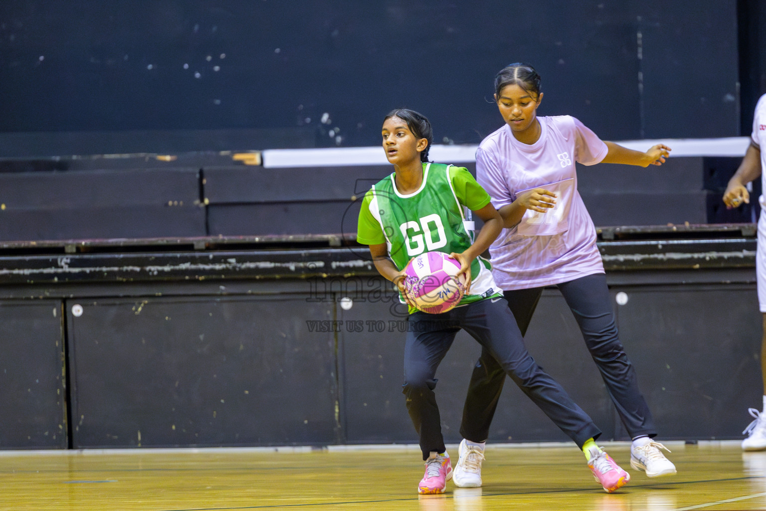 Day 5 of 26th Inter-School Netball Tournament 2025 was held in Social Center Indoor Hall on Wednesday, 22nd October 2025. Photos: Ismail Thoriq / images.mv