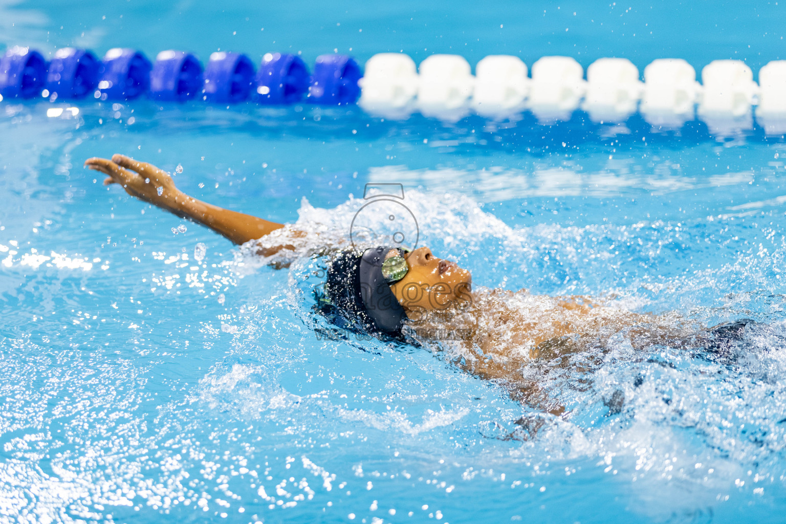 Day 4 of BML 6th National Kids Swimming Kids Festival 2025 held in Hulhumale', Maldives on Thursday, 6th November 2024. Photos: Hassan Simah / images.mv