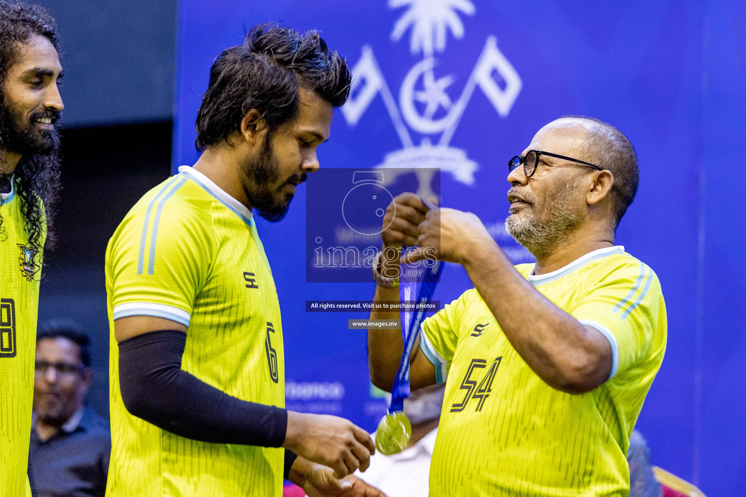 Final of Inter Company-Office Volleyball Tournament 2023 was held in Social Center, Male', Maldives on Saturday, 20th May 2023.  Photos: Ismail Thoriq / images.mv