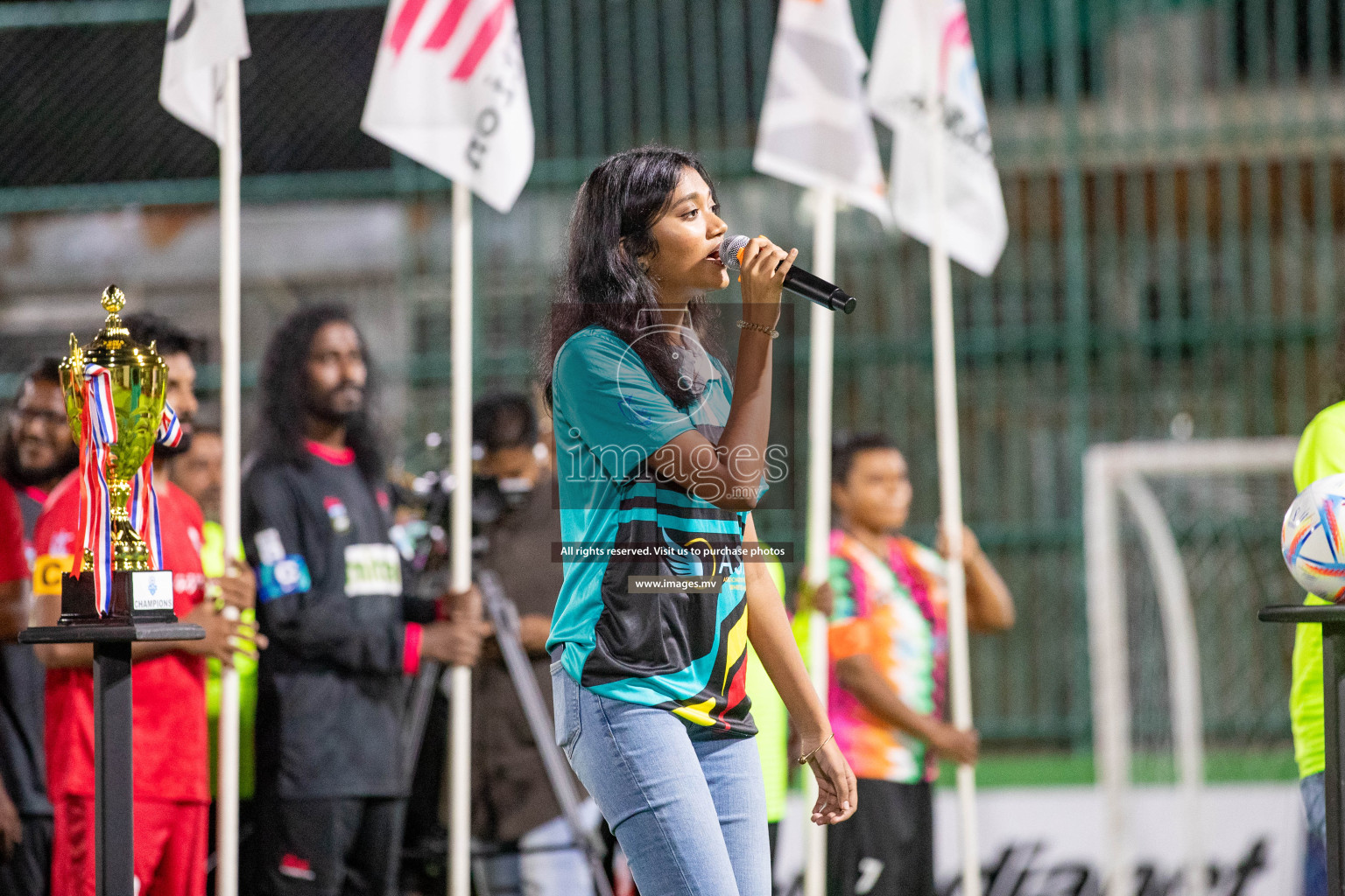 Opening of MFA Futsal Tournament  2023 on 31st March 2023 held in Hulhumale'. Photos: Nausham waheed /images.mv