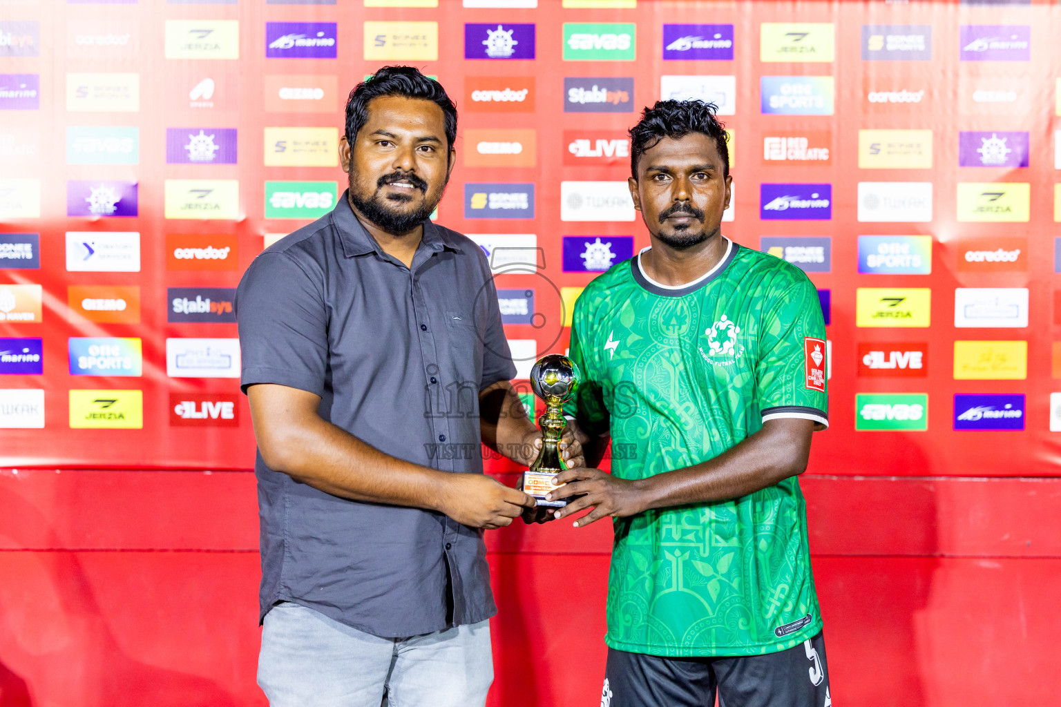L Mundoo VS L Kalaidhoo in Day 8 of Golden Futsal Challenge 2025 was held on Sunday, 12th January 2025, in Hulhumale', Maldives Photos: Nausham Waheed , Ismail Thoriq / images.mv