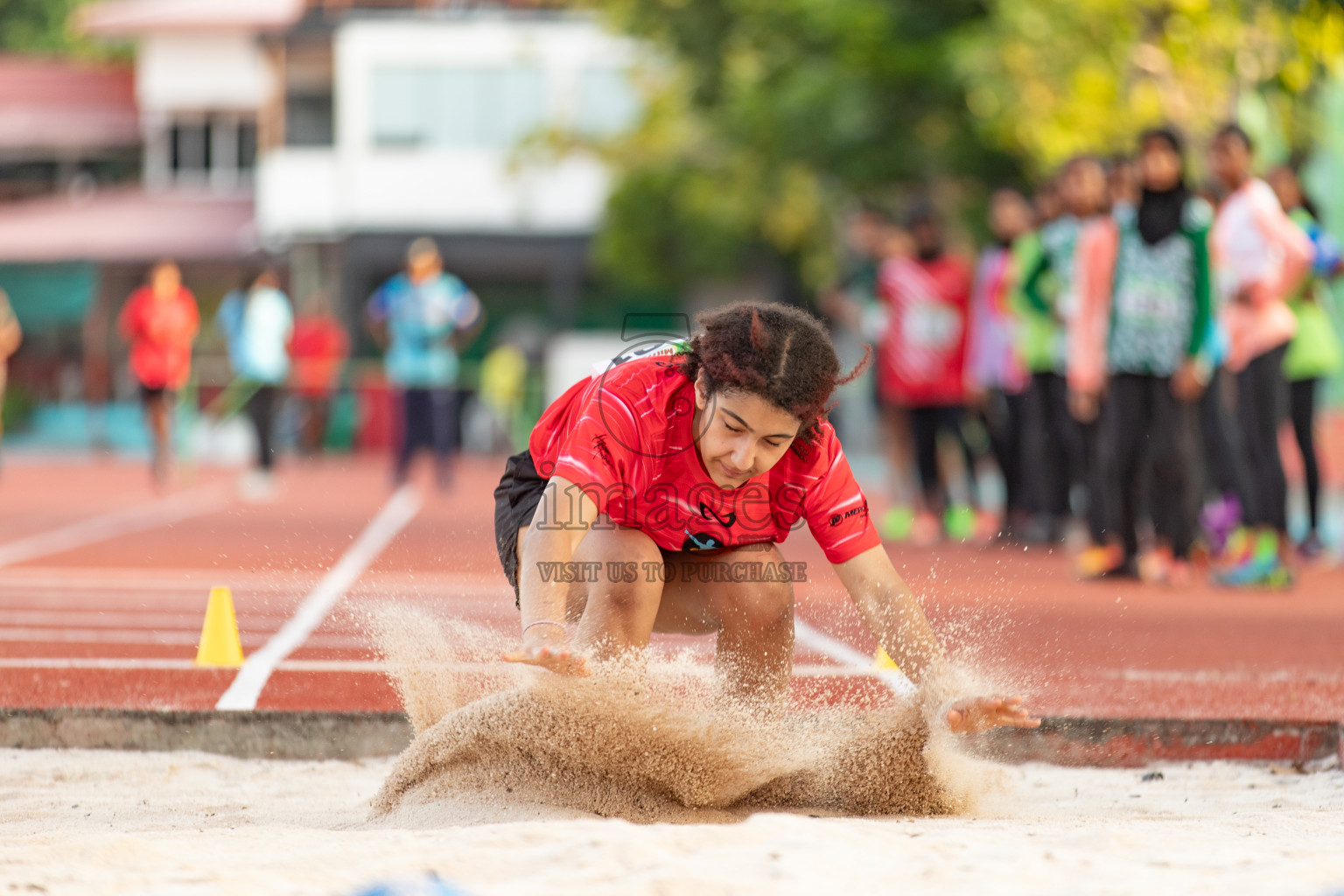 Day 4 of MILO Athletics Association Championship was held on Friday, 8th March 2024 in Male', Maldives. Photos: Hasna Hussain