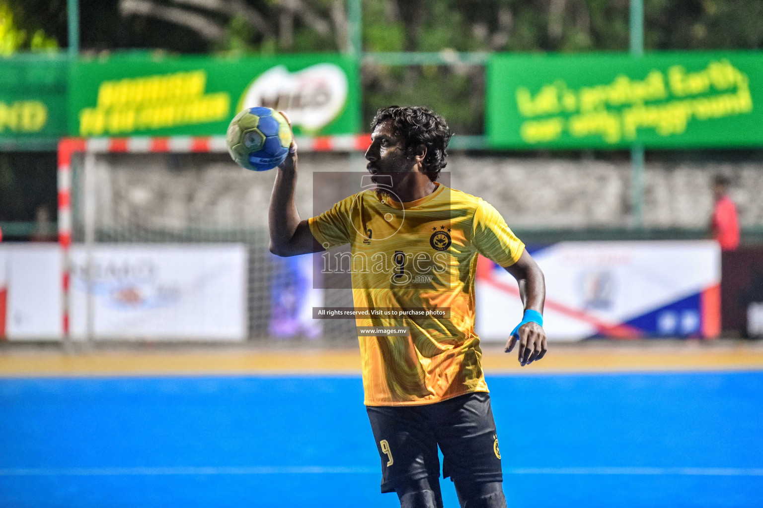 Day 10 of Milo 6th Inter Office Handball Tournament 2022 - Photos by Nausham Waheed