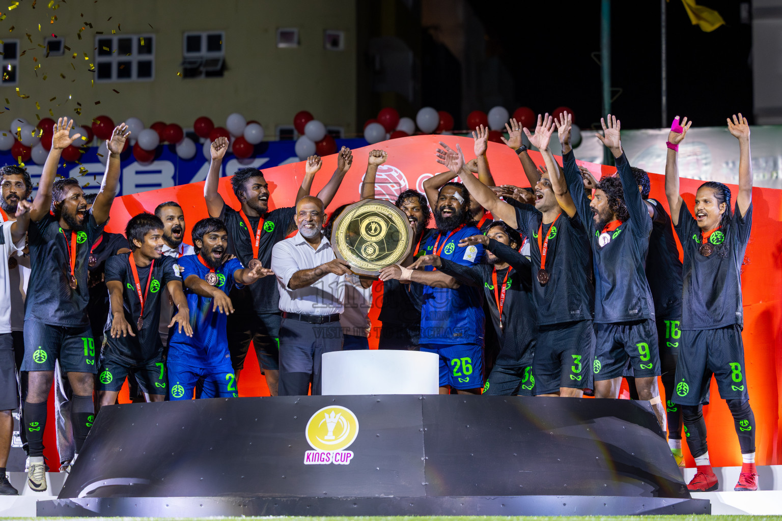 Road Recreation Club vs Club Combination SC Eydhafushi in Kings Cup Final of Club Maldives 2025 was held in Rehendhi Futsal Ground, Hulhumale', Maldives on Tuesday, 9th September 2025. Photos: Ismail Thoriq / images.mv