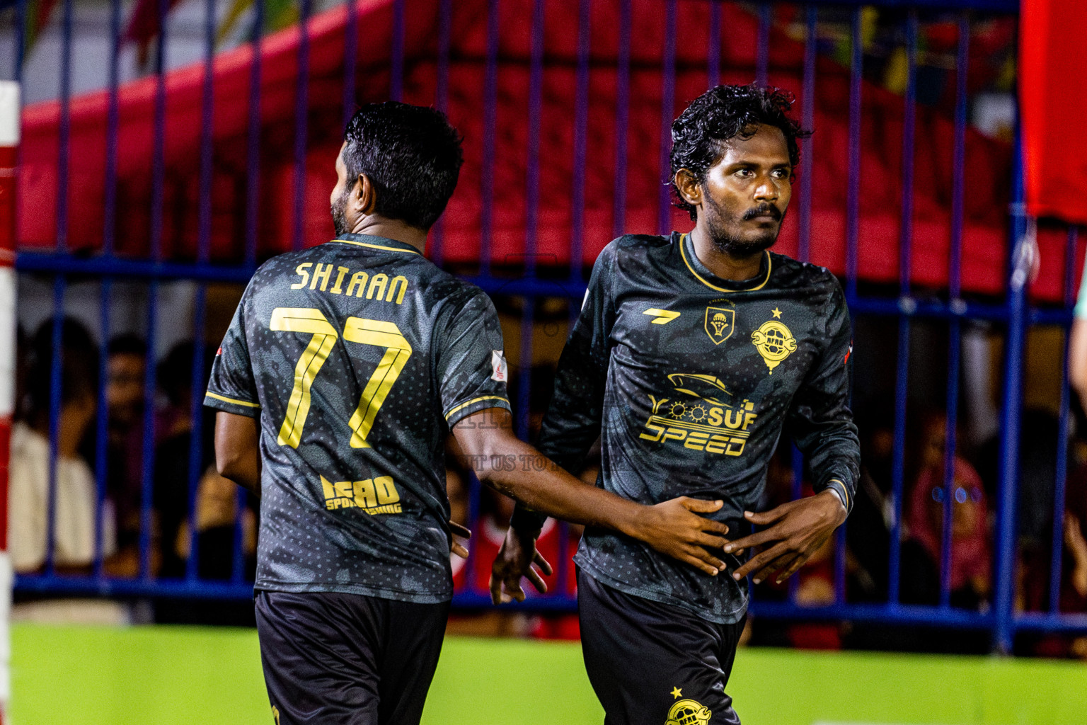 CC Sports Club vs Afro SC in the final of Eydhafushi Futsal Cup 2024 was held on Wednesday , 17th April 2024, in B Eydhafushi, Maldives Photos: Nausham Waheed / images.mv