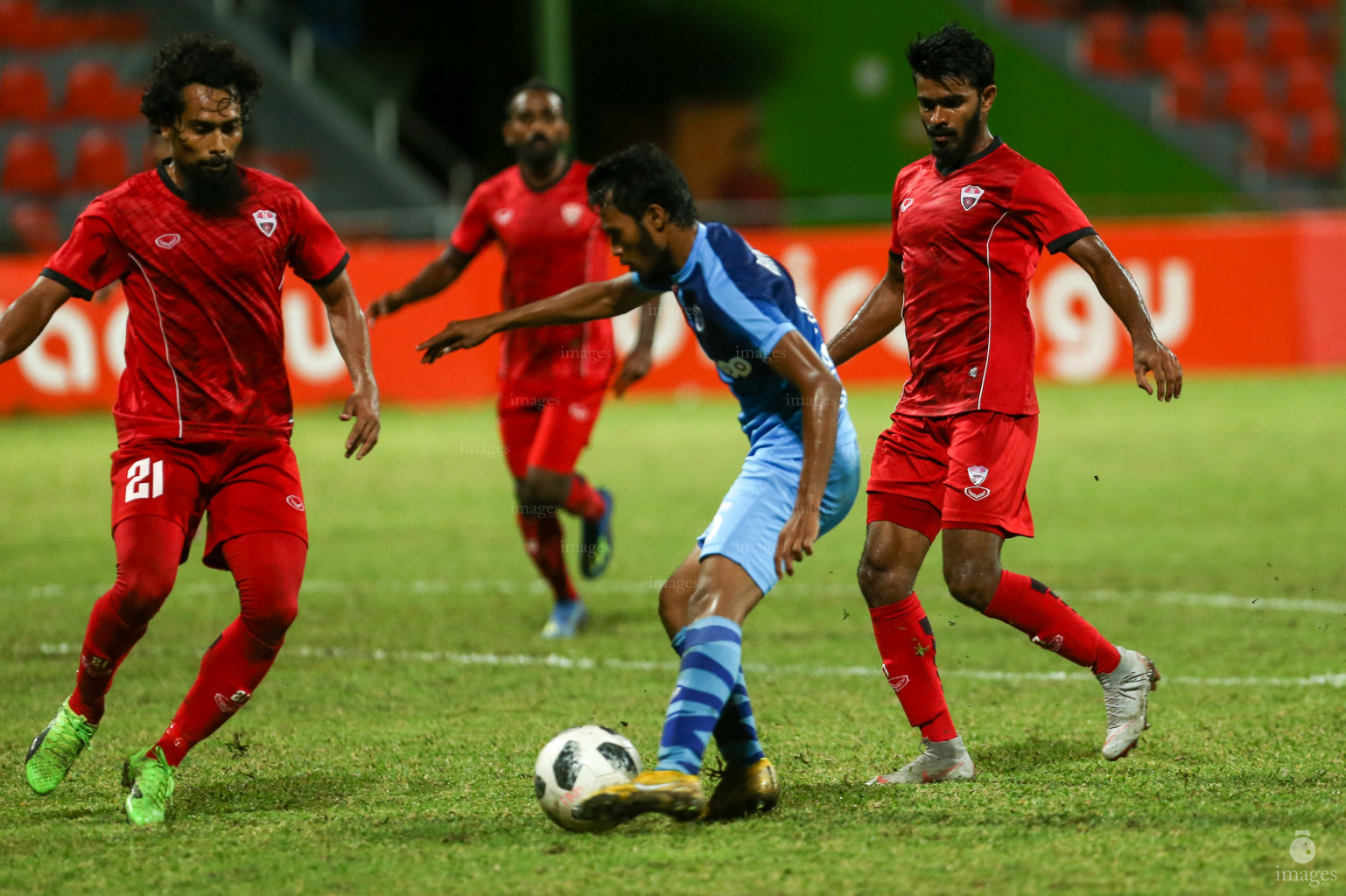 NRSC vs TC 2018 in Male, Maldives, Thursday October 25, 2018. (Images.mv Photo/Suadh Abdul Sattar)