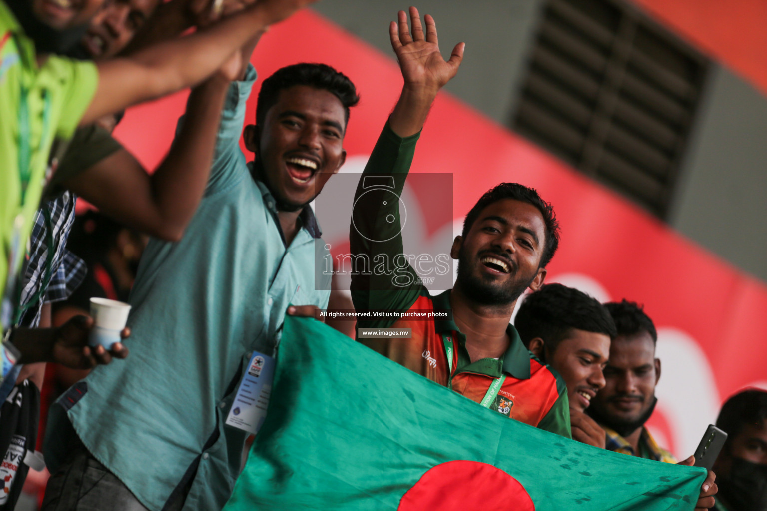 Bangladesh vs India in SAFF Championship 2021 held on 1st October 2021 in Galolhu National Stadium, Male', Maldives