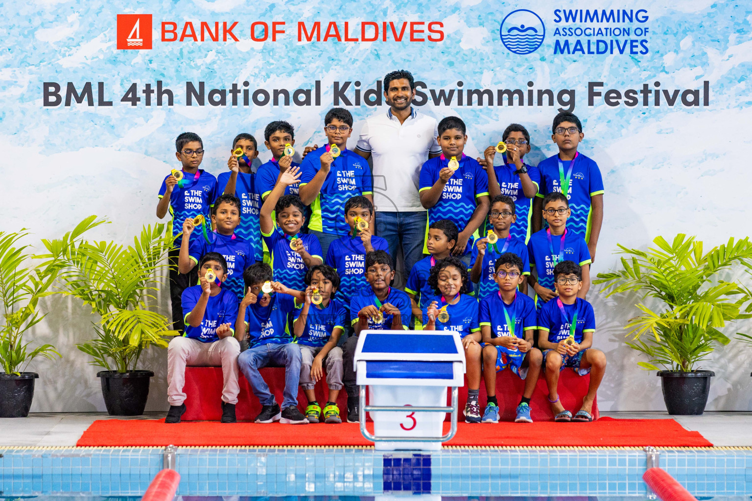 Closing Ceremony of 4th National Kids Swimming Festival 2023 on 9th December 2023, held in Hulhumale', Maldives Photos: Nausham Waheed / Images.mv