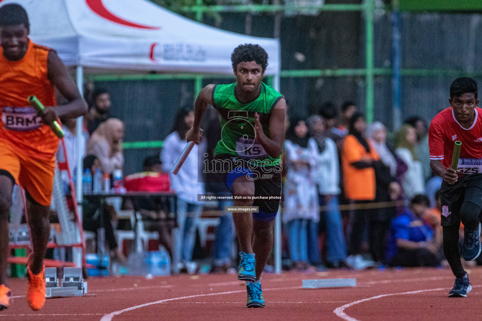 Day 4 of Inter-School Athletics Championship held in Male', Maldives on 26th May 2022. Photos by: Maanish / images.mv