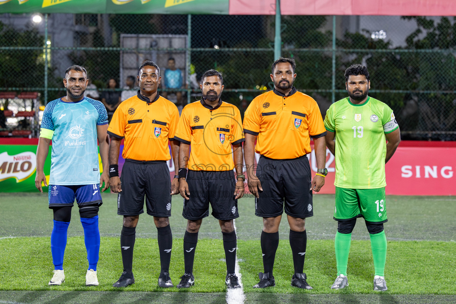 TEAM DJA VS TOURISM CLUB in Club Maldives Classic 2024 held in Rehendi Futsal Ground, Hulhumale', Maldives on Friday, 6th September 2024. 
Photos: Hassan Simah / images.mv