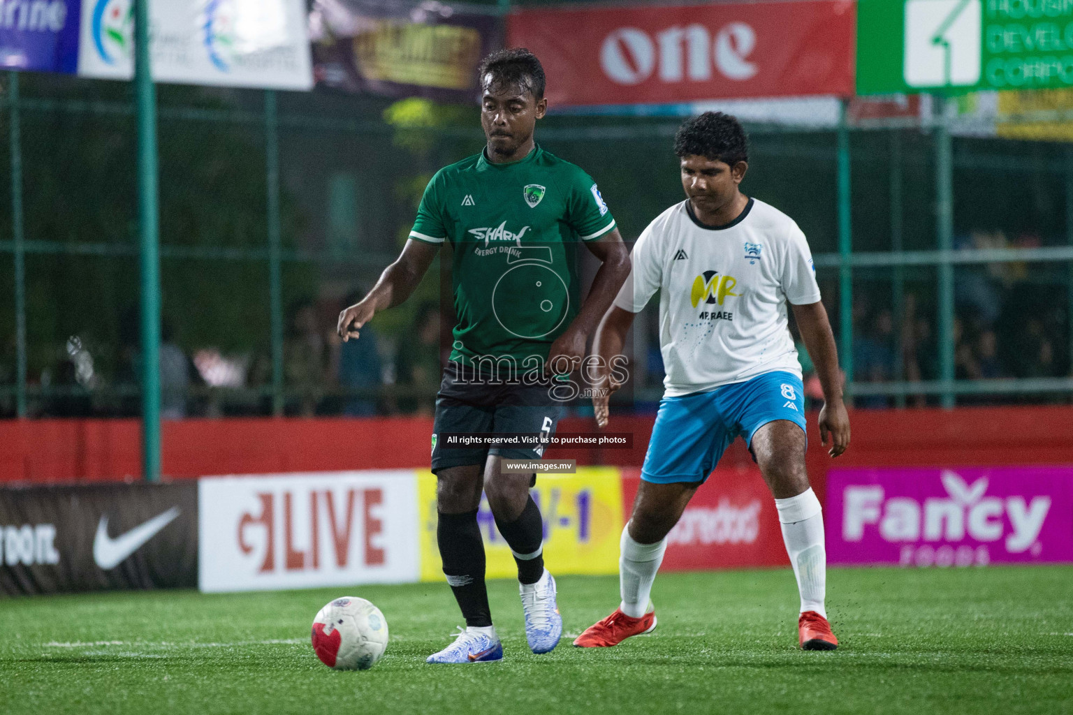 HDh. Finey vs Hdh. Makunudhoo in Day 3 of Golden Futsal Challenge 2023 on 07 February 2023 in Hulhumale, Male, Maldives