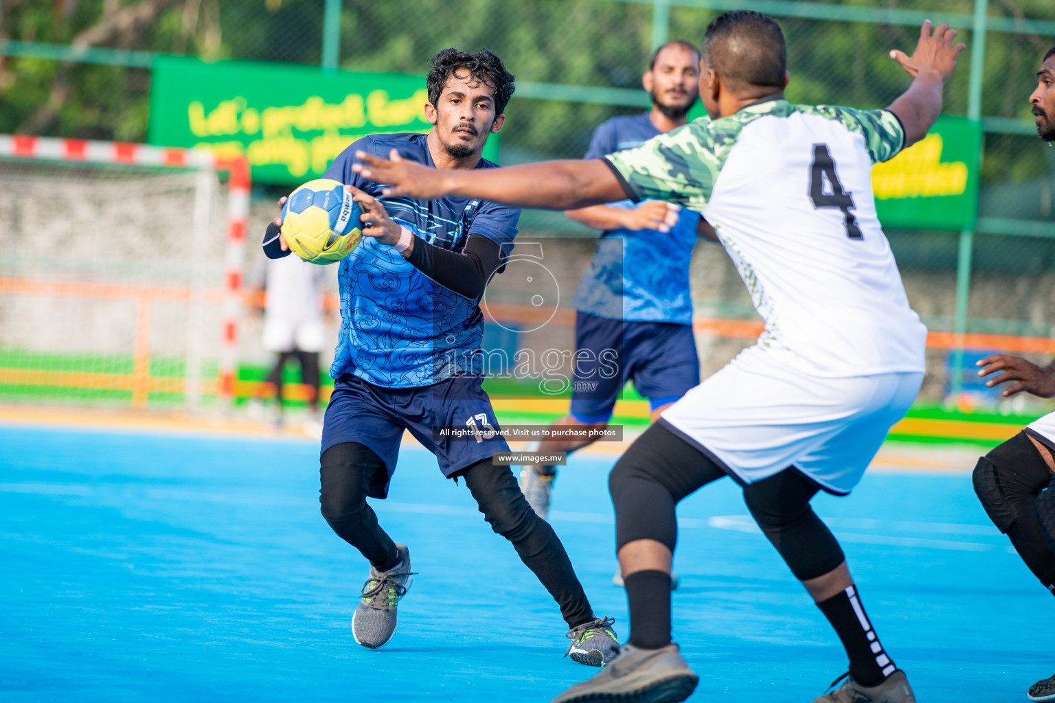 Milo 8th National Handball Tournament Day 4, 18th December 2021, at Handball Ground, Male', Maldives. Photos by Hassan Simah