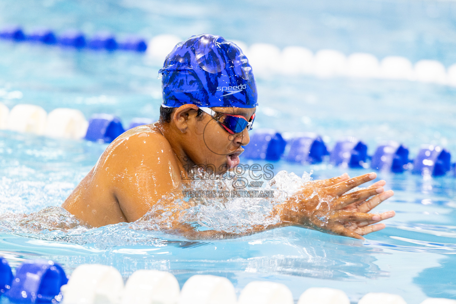 Day 1 of BML 21st Interschool Swimming Competition 2025 was held in Hulhumale' Swimming Pool, Hulhumale', Maldives on Saturday, 11th October 2025. 
Photos: Ismail Thoriq / images.mv