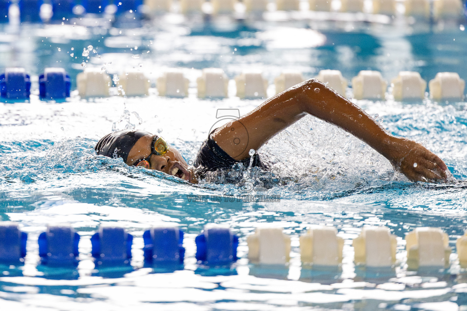 Day 4 of National Swimming Competition 2024 held in Hulhumale', Maldives on Monday, 16th December 2024. 
Photos: Hassan Simah / images.mv