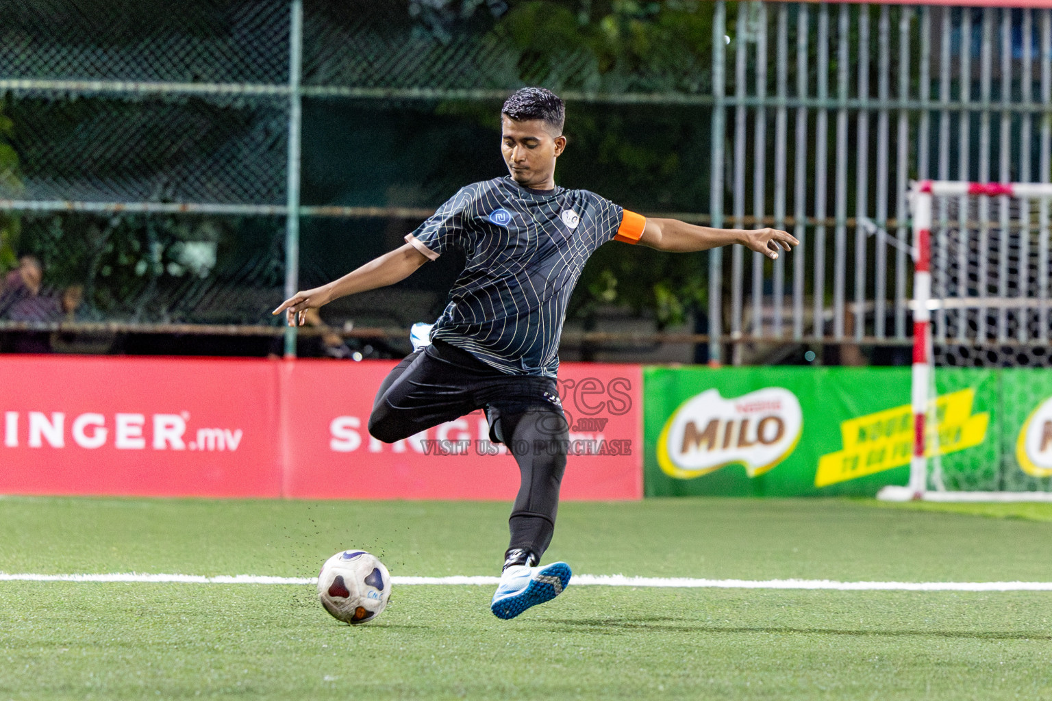 PEMA VS THAULEEMEE GULHUN in Club Maldives Classic 2024 held in Rehendi Futsal Ground, Hulhumale', Maldives on Monday, 9th September 2024. 
Photos: Nausham Waheed / images.mv