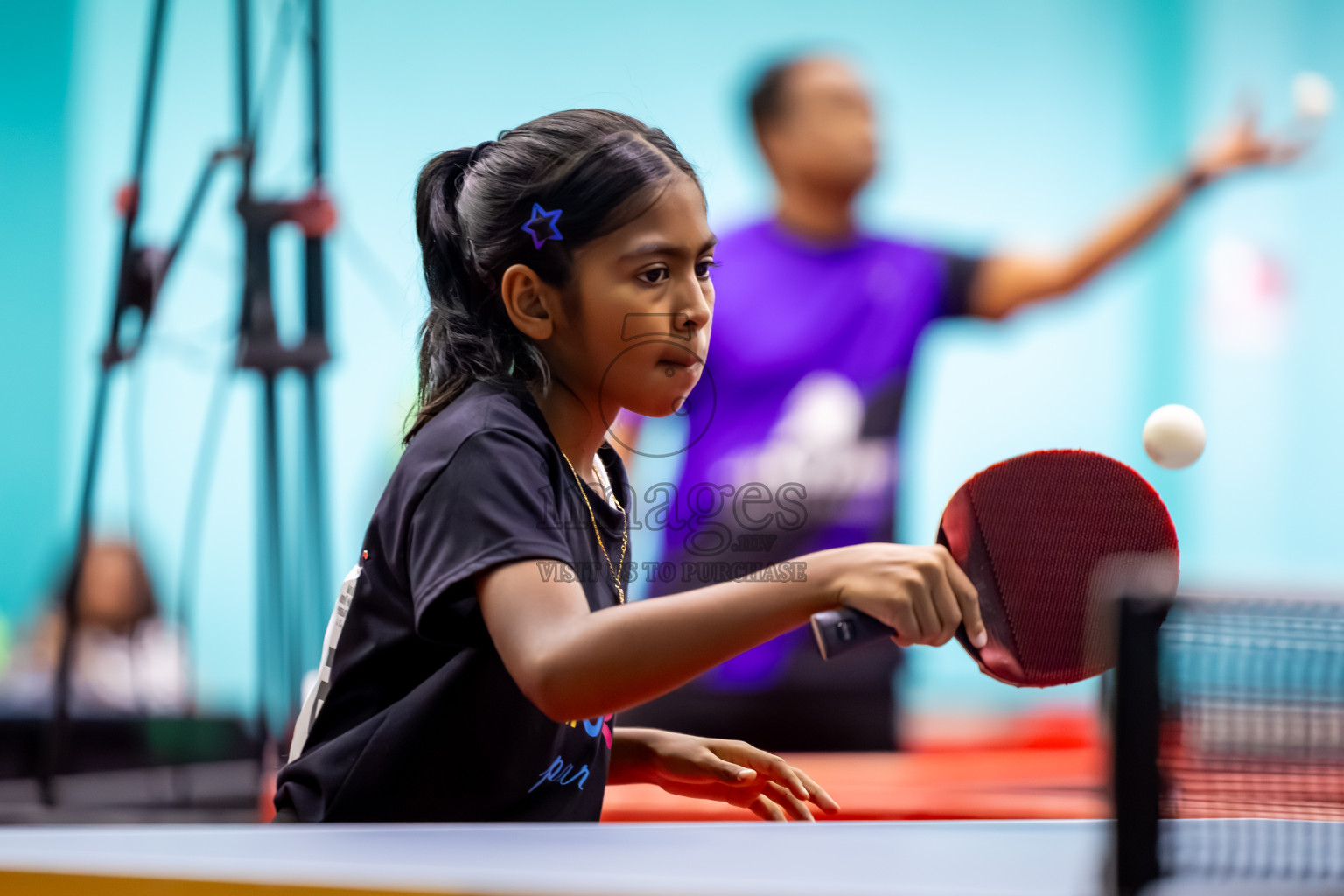 Day 4 of BML 63rd National Table Tennis Tournament 2025 was held on Thursday, 28th August 2025 in Male' TT Hall, Male', Maldives. Photos: Nausham Waheed / images.mv